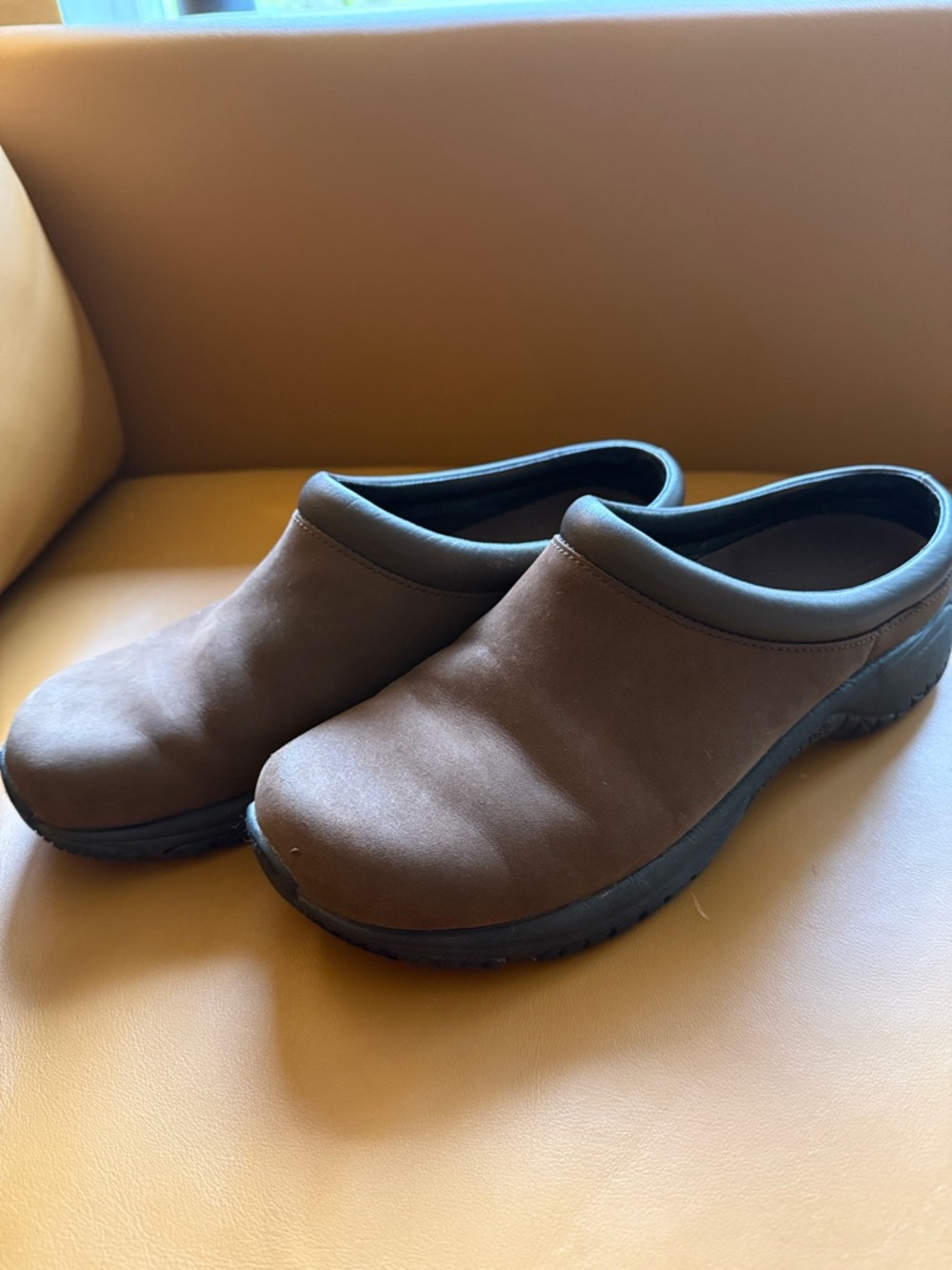 Merrell Black Air Cushion Slip-On